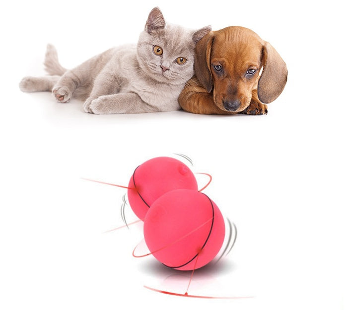 LED Laser Rolling Cat Toy Ball