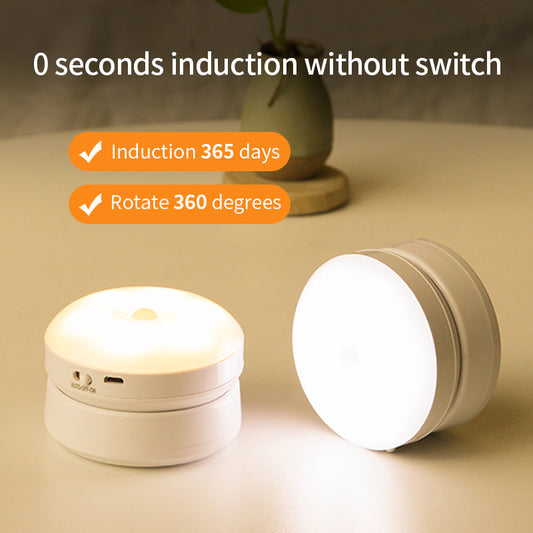 Rotating Motion Sensor Light for Corridor, Garage & Wardrobe