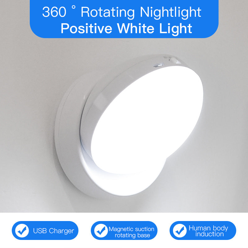 Rotating Motion Sensor Light for Corridor, Garage & Wardrobe